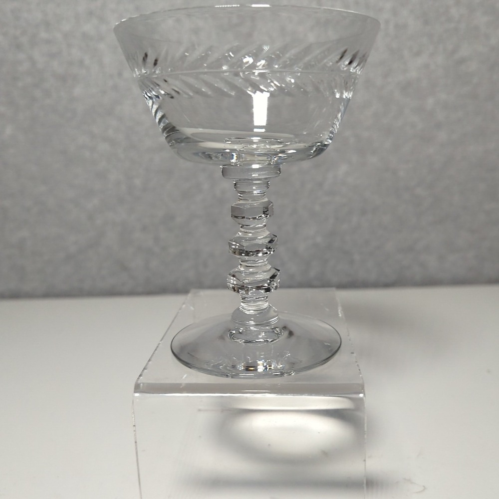 Tiffin Franciscan Woodstock Champagne Sherbet, Glass